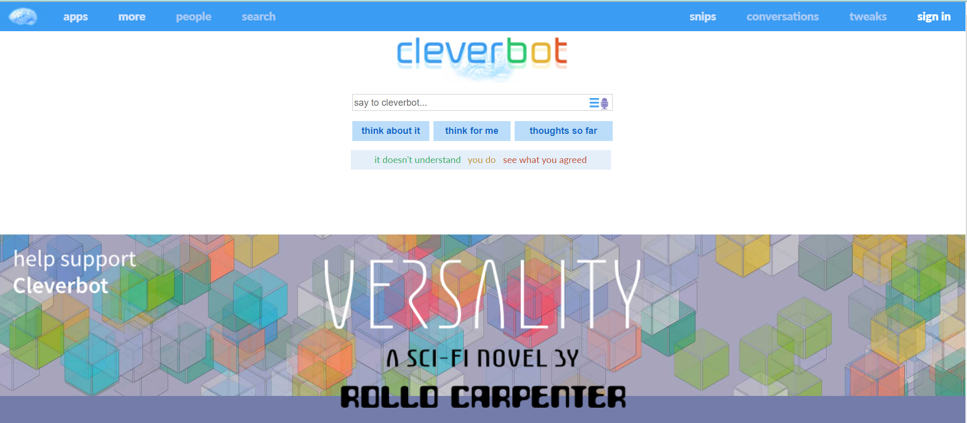 Character.AI alternatives clever bot